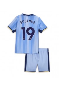 Fotbalové Dres Tottenham Hotspur Dominic Solanke #19 Dětské Venkovní Oblečení 2024-25 Krátký Rukáv (+ trenýrky)